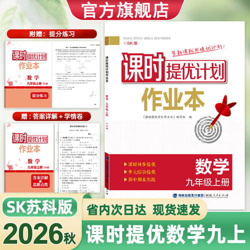 数学课时提优计划作业本