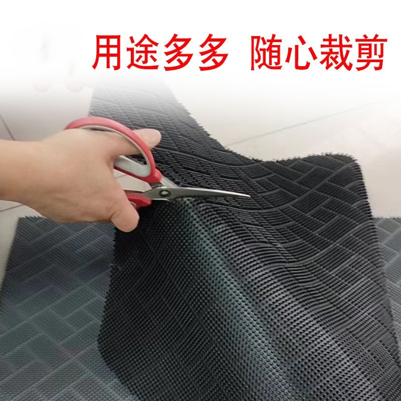 汽车通用橡胶脚垫PVC乳胶SUV商务车电动三轮车防水防滑通用可裁剪