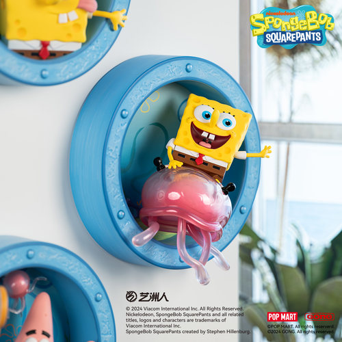 共鸣GONG海绵宝宝手办摆件墙挂