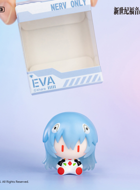 共鸣GONG EVA新世纪福音战士超迷你手办盲盒 磁吸冰箱贴桌面摆件