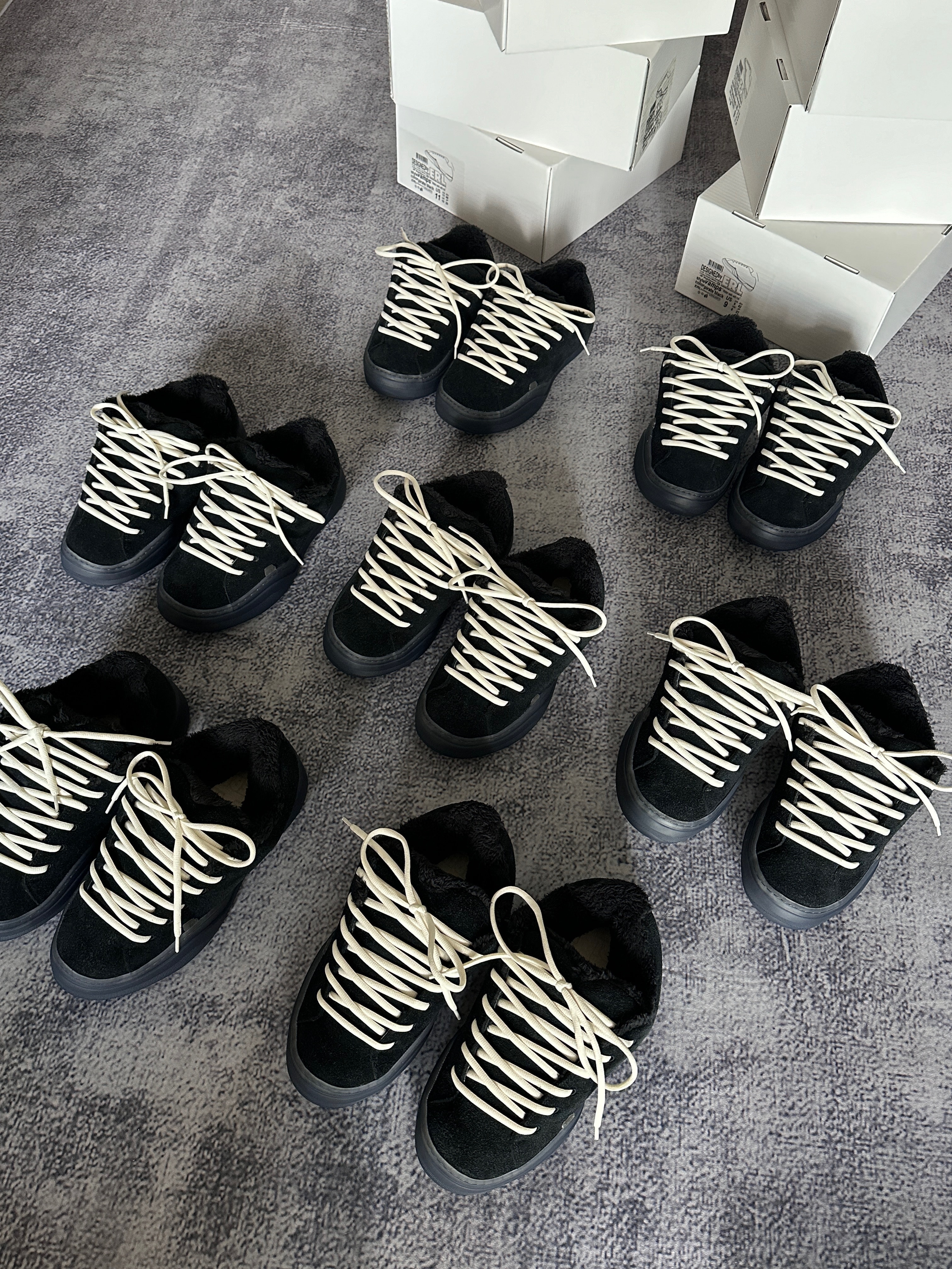 thumbnail for NIE Autonomous ERL 24SS Vamps Skate Cow Suede Shoes