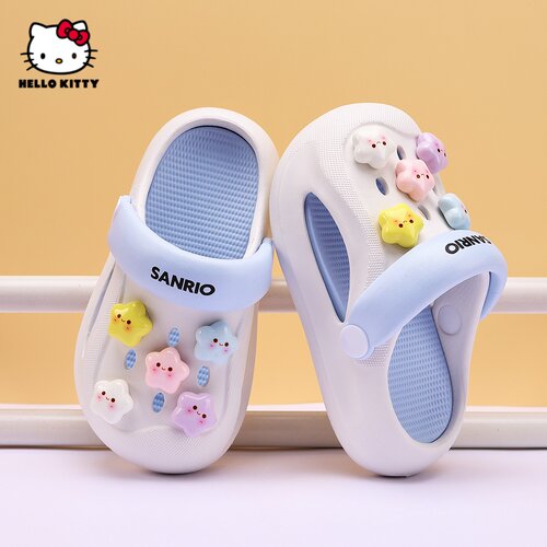 HelloKitty女童洞洞鞋夏季