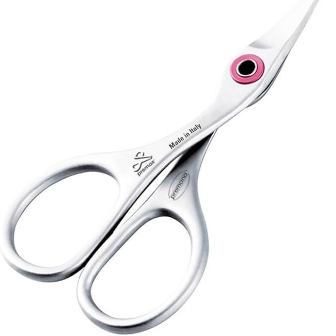 11532 Premax Embroidery Scissors Curved Blade 铬合金弧形