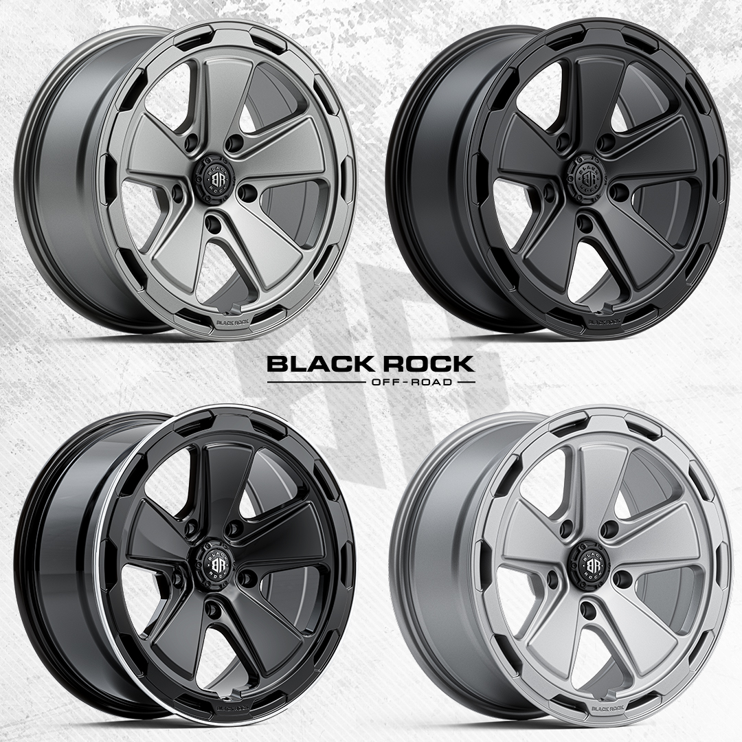 BLACKROCK品牌18寸越野轮毂改装