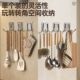 不锈钢挂钩强力粘胶壁挂承重厨房挂钩双钩无痕门后免打孔粘钩衣钩