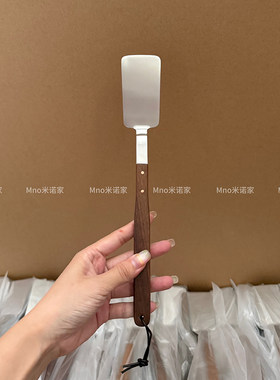 米诺家胡桃木304不锈钢小煎铲