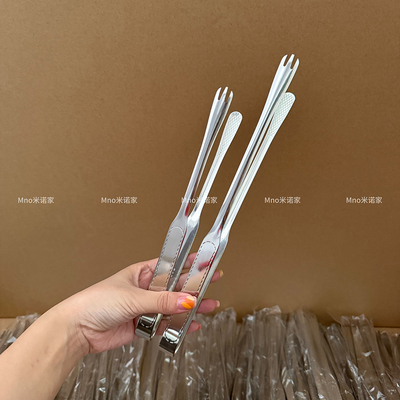 米诺家316不锈钢长柄食物夹