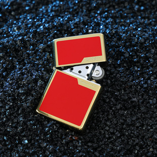 女士Z6007 铜壳煤油彩色红色 佐罗ZORRO煤油打火机原装 正品