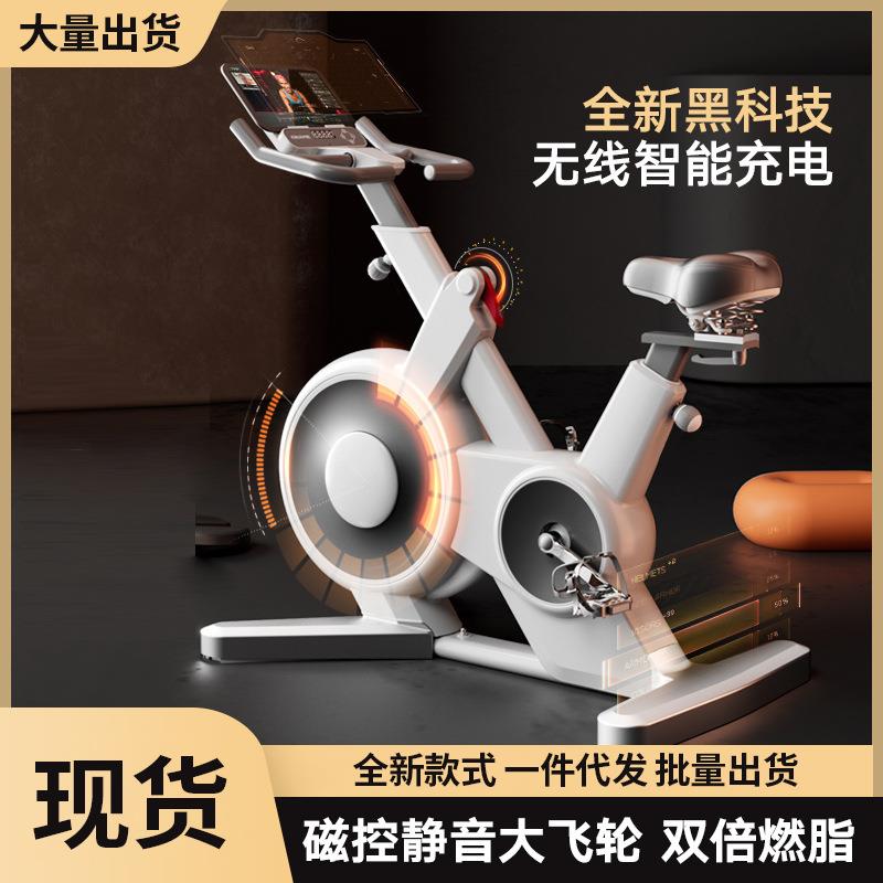 磁控智能动感单车商家用厂家健身车室内运动健身房器材脚踏车跨境