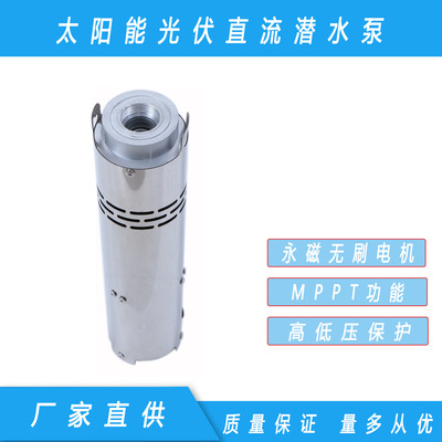 新款24v36v太阳能光伏潜水泵 NS243T-120家用灌溉抽水螺杆泵