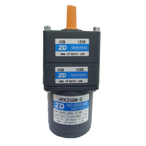 现货阻尼电机4RK25GN-C/4GN10XK/4GN180K大减速比1800K减速马达ZD