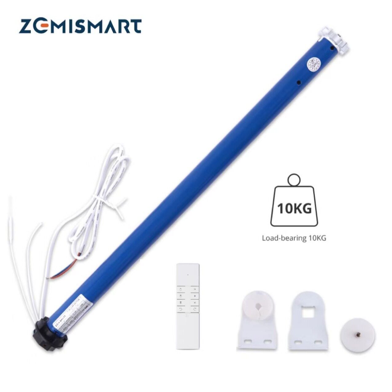 智能卷帘电机涂鸦zigbee25窗帘电机2n适用38mm管道