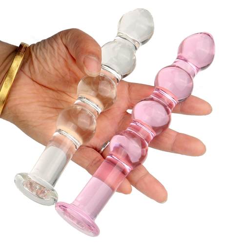 A glass-made anus used as a masturbation toy