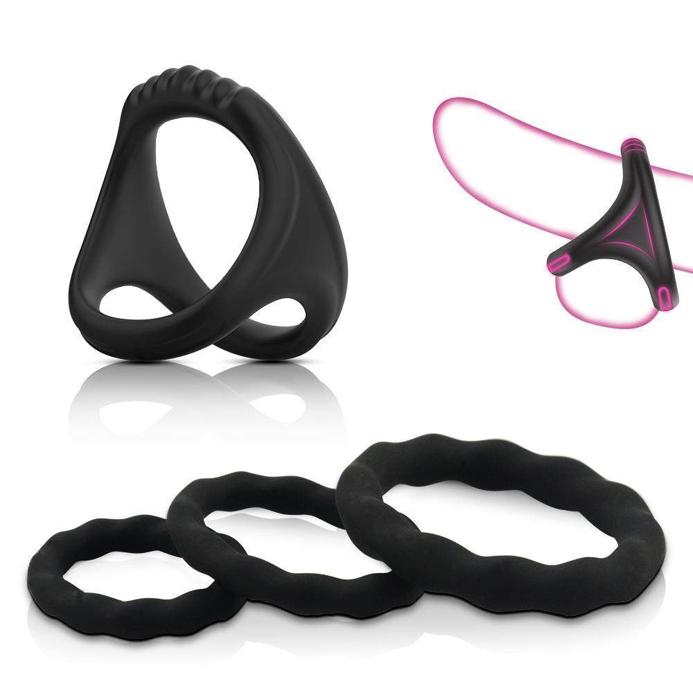 An elastic ring that can prolong sexual intercourse duration