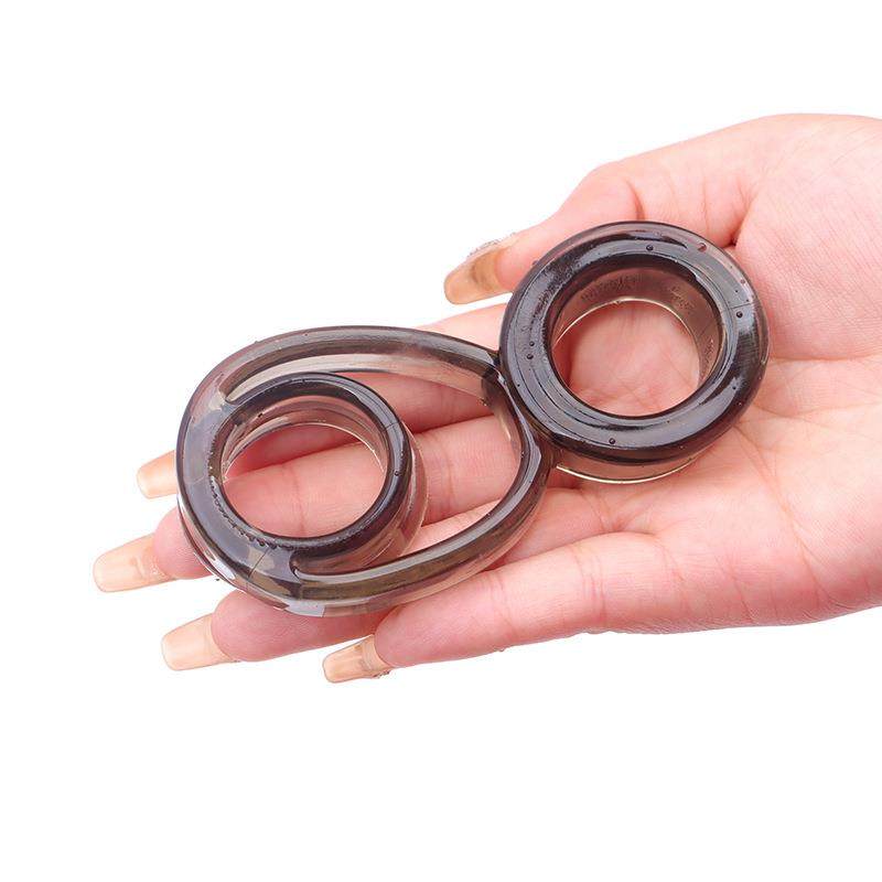 An elastic ring that can prolong sexual intercourse duration