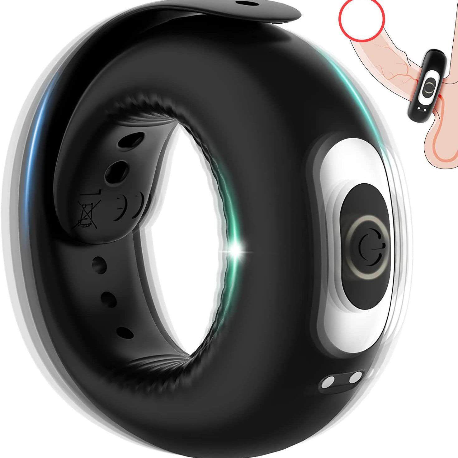 An elastic ring that can prolong sexual intercourse duration