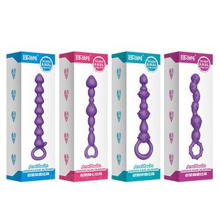 Intra-anal bead self-stimulation expansion massager