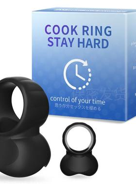 An elastic ring that can prolong sexual intercourse duration