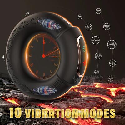 A vibration-stimulating ring that acts on the clitoris