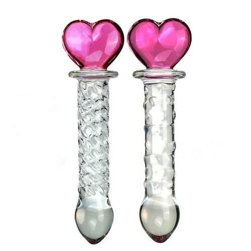 A glass-made anus used as a masturbation toy