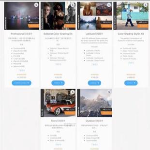 capture one样式飞思C1官网全套预设 写真人像风景汽车调色