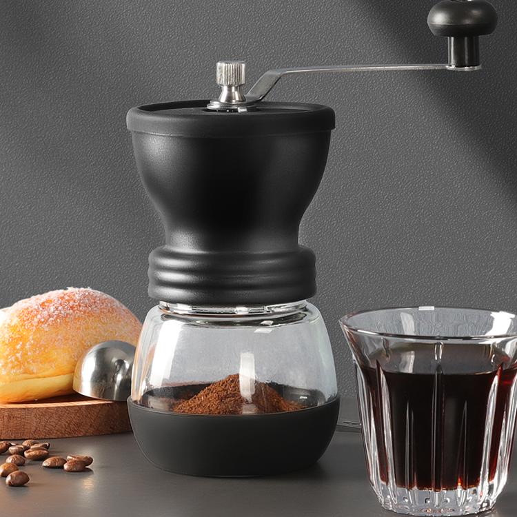 手磨咖啡机咖啡豆研磨机家用小型手摇咖啡磨豆机便携式手动磨粉机