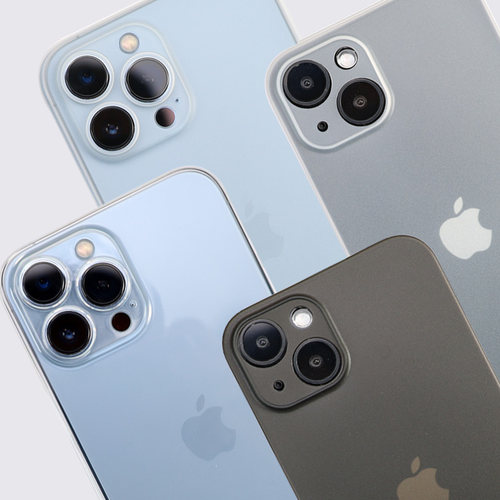 苹果13Pro超薄简约磨砂全包硬壳