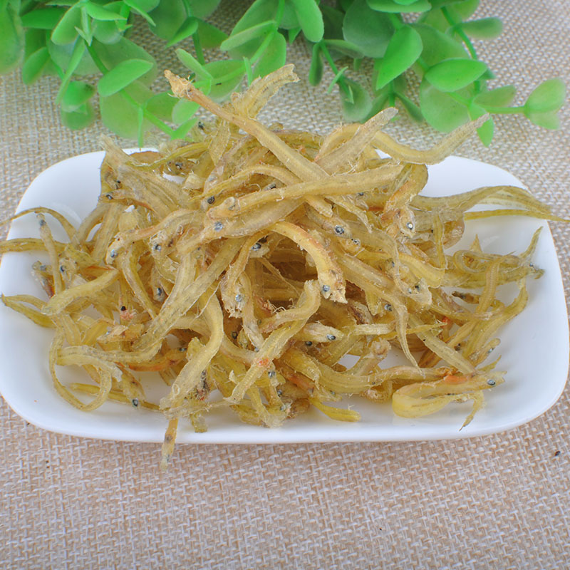 小银鱼干 干货,面条鱼,凤尾鱼小鱼煎饼专用小鱼干一斤包邮