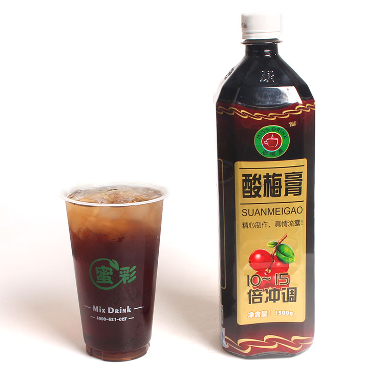 思忆浓酸梅膏/唯客酸梅汁浓缩膏粉原味酸梅饮料.kg武汉思浓酸梅 咖啡/麦片/冲饮 酸梅汤 原图主图