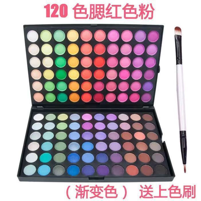 T色粉扭扭棒上色粉眼影渐变色土专用软陶粘土人偶手办上妆色粉盘4