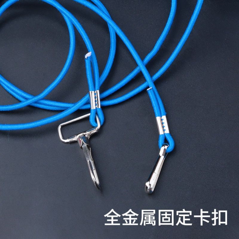 T鱼竿失手绳溜鱼器大物防