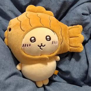 日本正版吉伊卡哇鲷鱼烧乌萨奇chiikawa小八头套玩偶可爱娃娃挂件