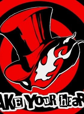 tutuP5女神异闻录怪盗团预告信雨宫莲汽车摩托电动机箱反光贴