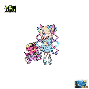 主播女孩重度依赖steam游戏个性创意电动车贴画车身装饰贴