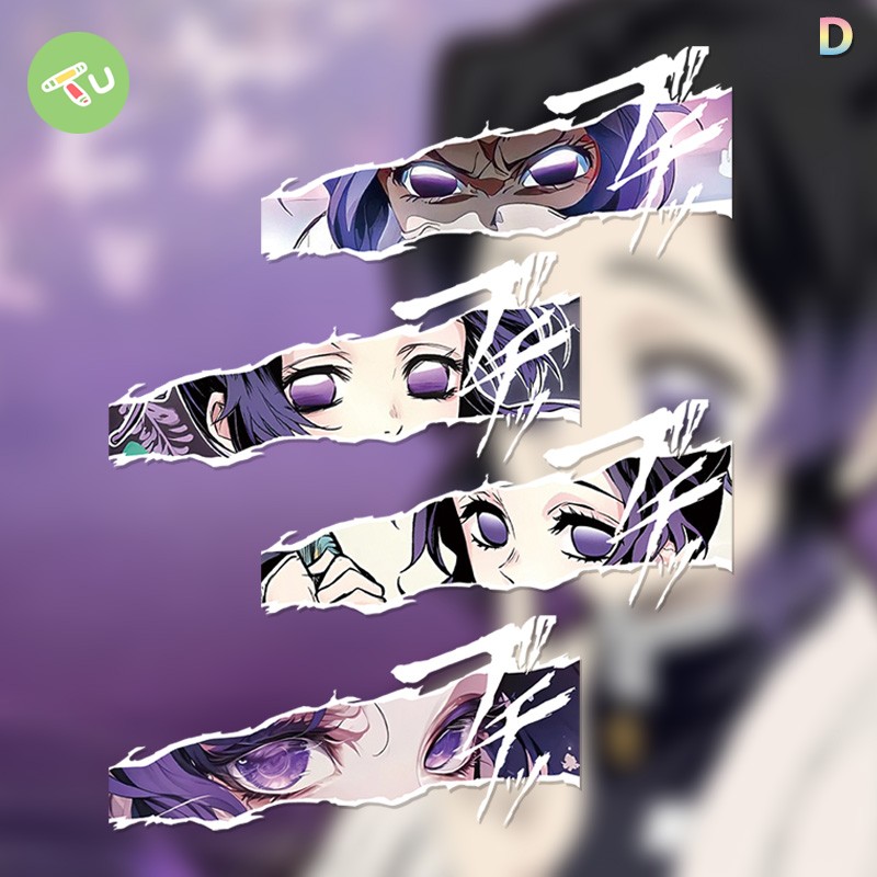 鬼灭之刃蝴蝶忍动漫二次元眼神