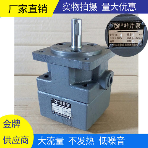 东莞厂家销售锯床磨床用液压泵YB1-6.3 YB110叶片泵YLC永灵低噪音