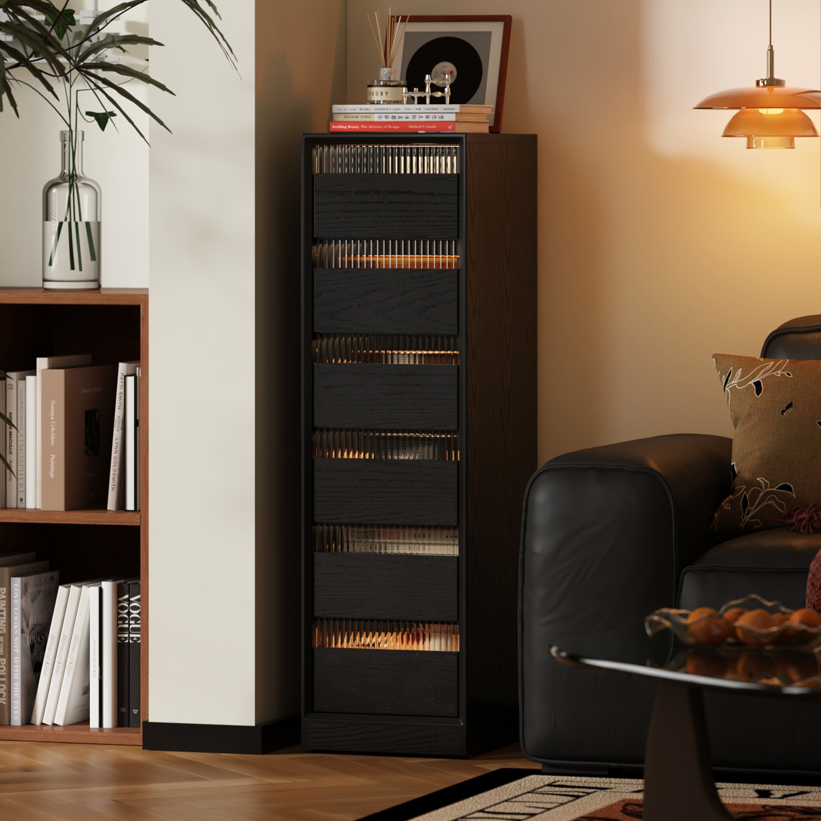 斗柜五斗柜抽屉客厅置物柜收纳储物柜实木靠墙电视柜旁小边柜立柜