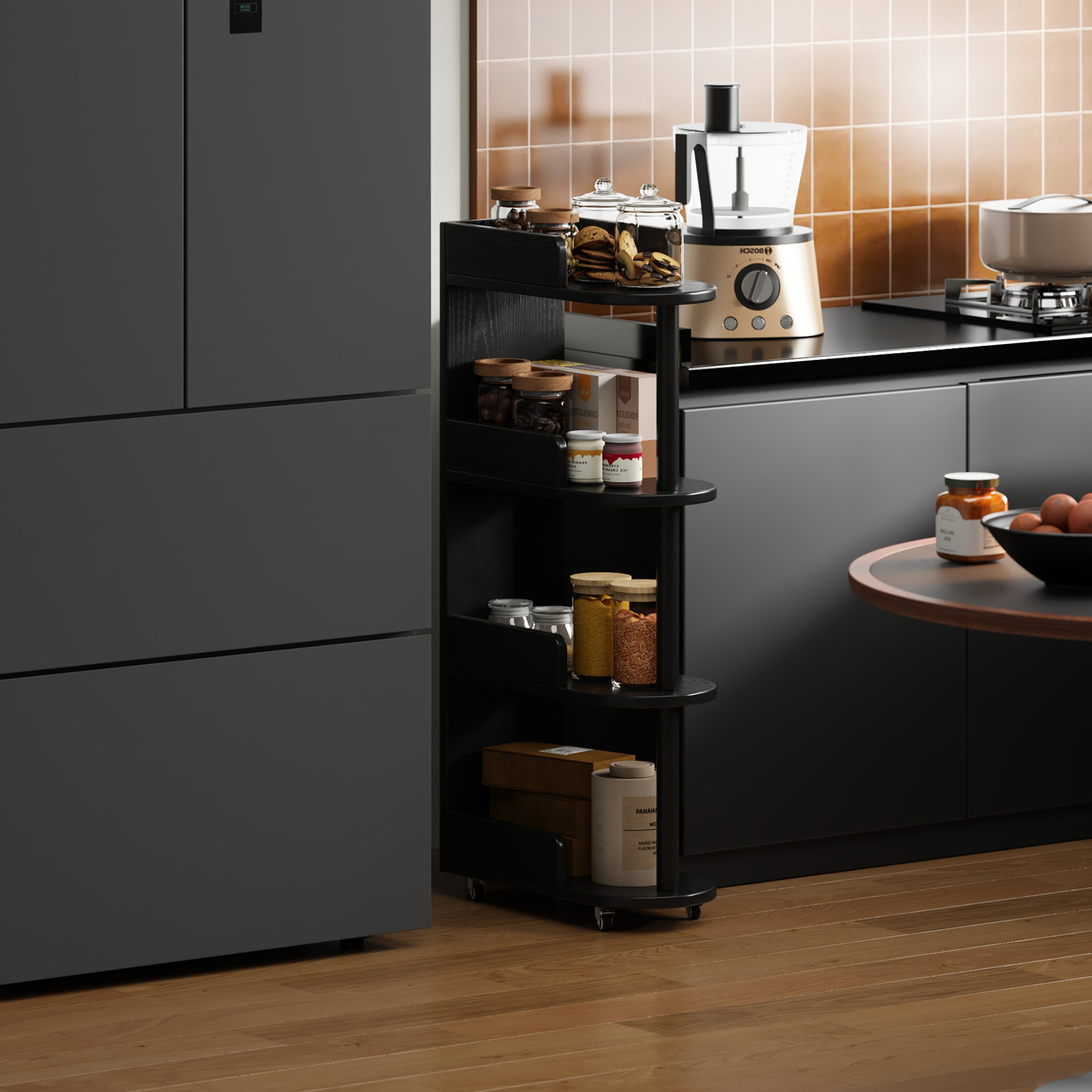 收纳缝隙超窄柜沙发侧边缝置物架