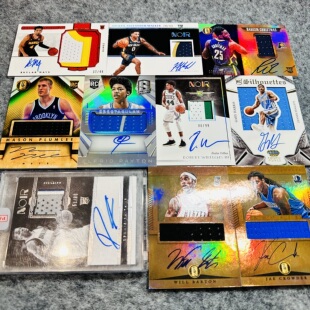 RPA新秀卡签诺尔金砖球衣签字正版NBA球星卡Panini帕尼尼球迷收藏