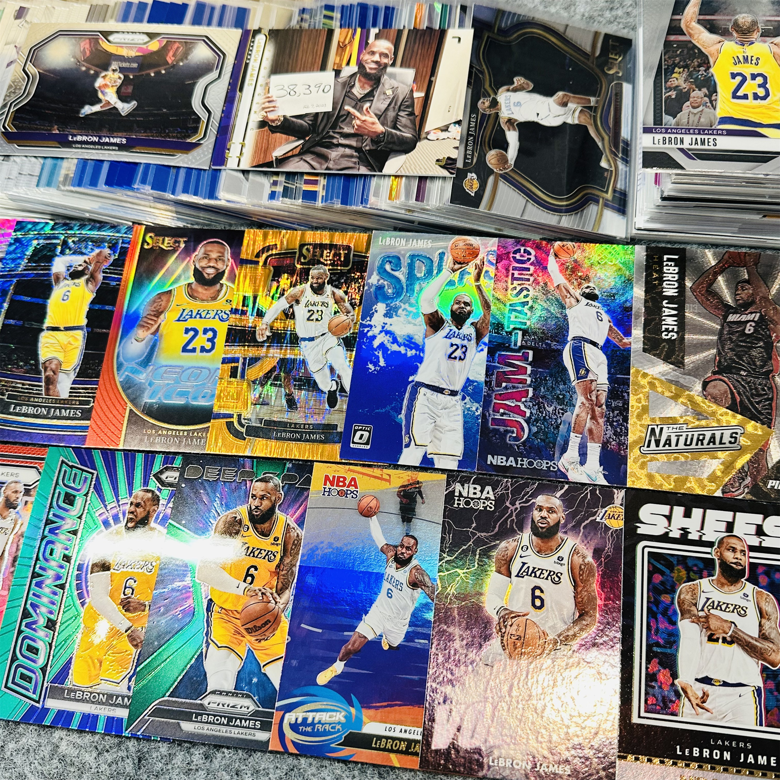 詹姆斯专收帕尼尼正版NBA球星卡