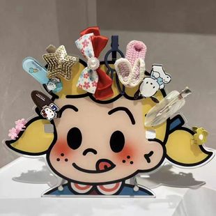 首饰收纳架创意家用卫生间台面发夹整理架多功能眼镜支架