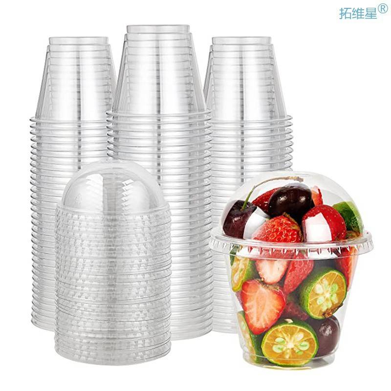 20PCS Disposable Plastic Dessert Cups Party Ice Cream