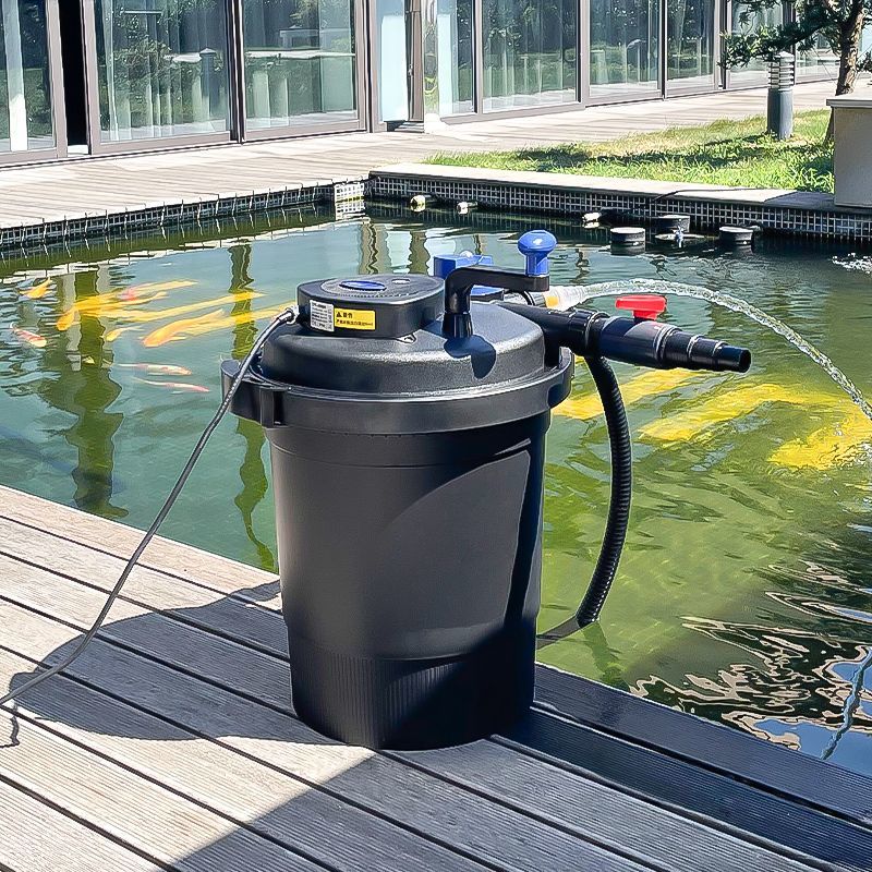 森森鱼池户外过滤器室桶