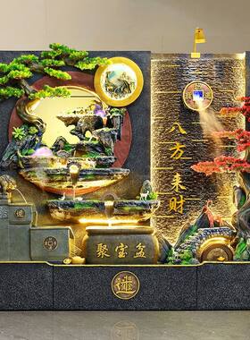 大型水幕墙瀑布流屏风办