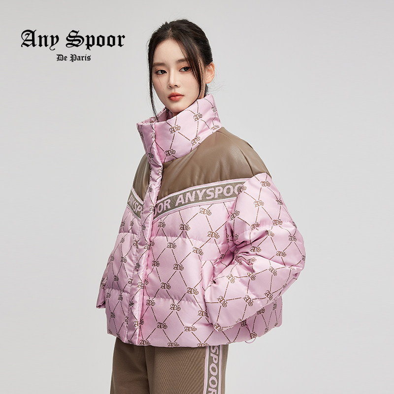 ANYSPOOR女童冲锋衣套装中长款