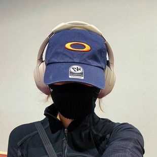 高版 日常百搭47复古街头刺绣棒球鸭舌帽男女 本OAKL欧克六色25新款