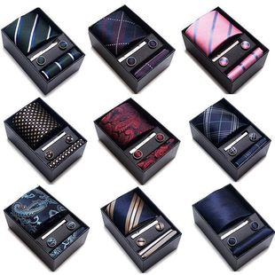 8cm tie Gift jacquard men formal color boxed