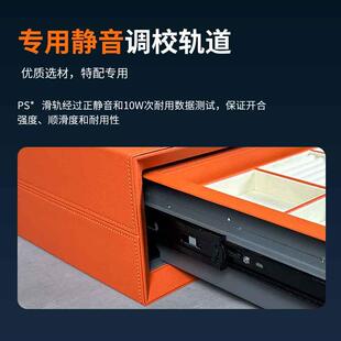 保险柜家用小型防盗保险箱全钢衣柜办公保管箱 皮质智能指纹抽屉式