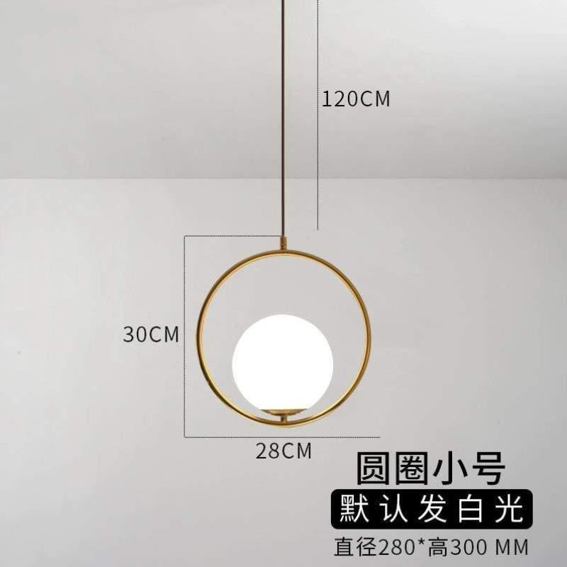 床头灯北欧吊灯灯现代服装店复式吧台楼梯灯具店餐厅轻奢装饰奶茶