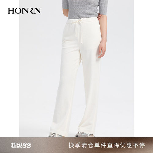 HONRN/红人长裤直筒阔腿休闲裤